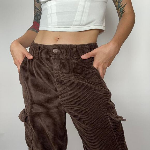 Brown corduroy cargo pants bdg - Picture 4 of 6